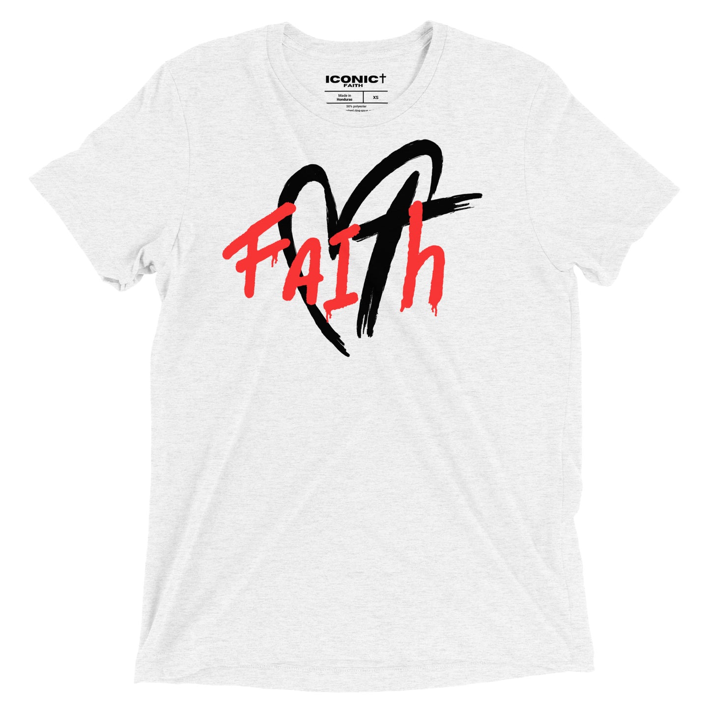 Faith Short Sleeve Tri-Blend t-shirt