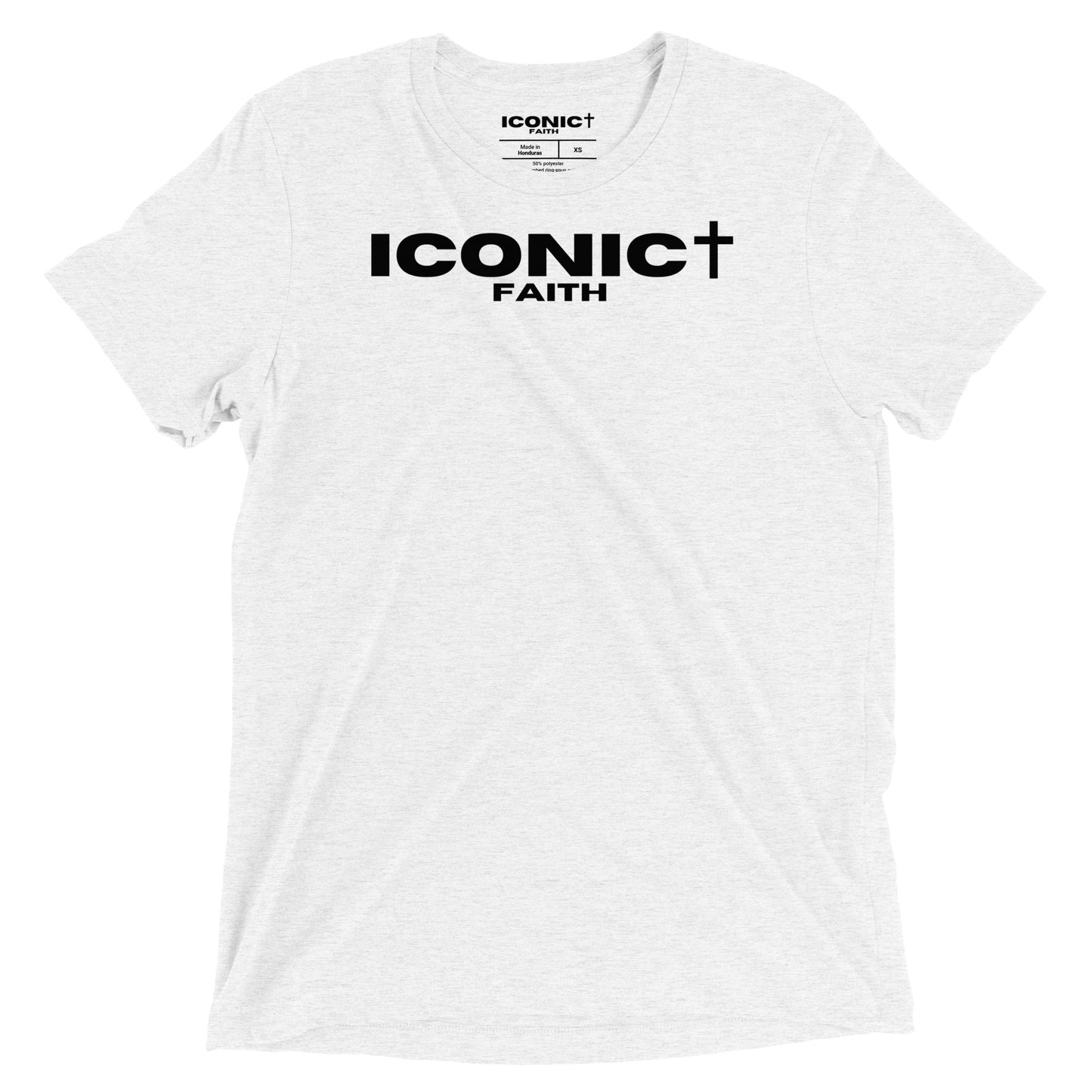 ICONIC Faith Short Sleeve Tri-Blend t-shirt