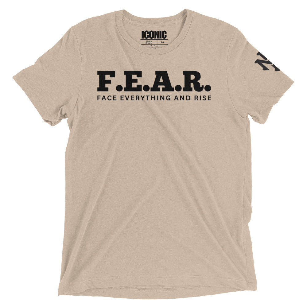 F.E.A.R. (Face Everything And Rise) Tri-Blend T-Shirt