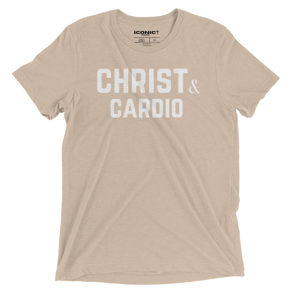 Christ & Cardio Short sleeve Tri-Blend t-shirt