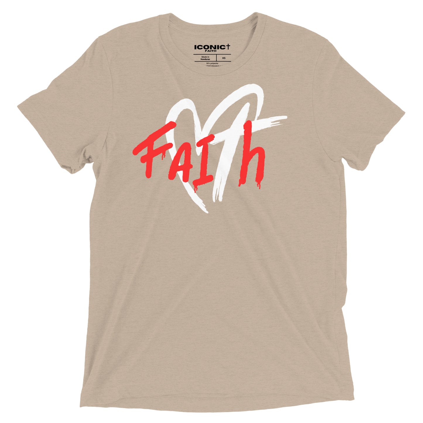 Faith Short Sleeve Tri-Blend t-shirt