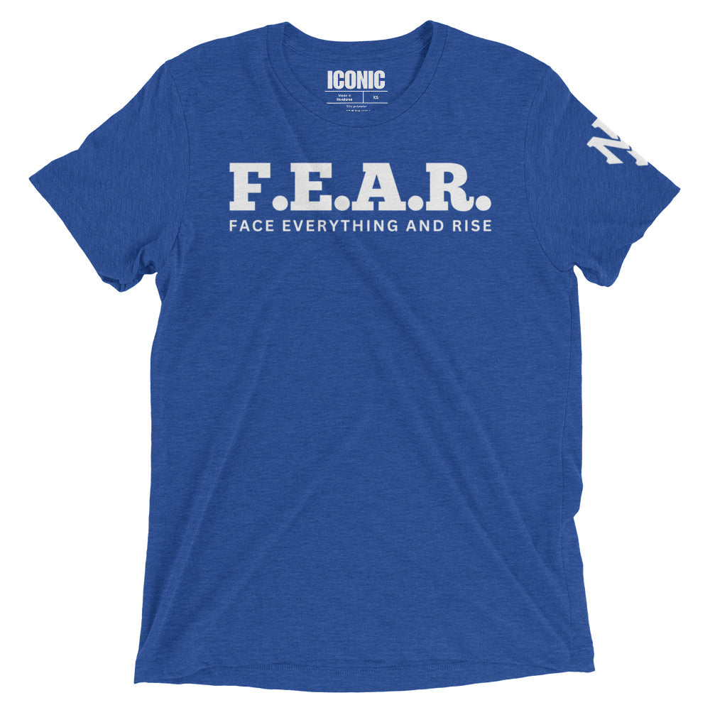 F.E.A.R. (Face Everything And Rise) Tri-Blend T-Shirt