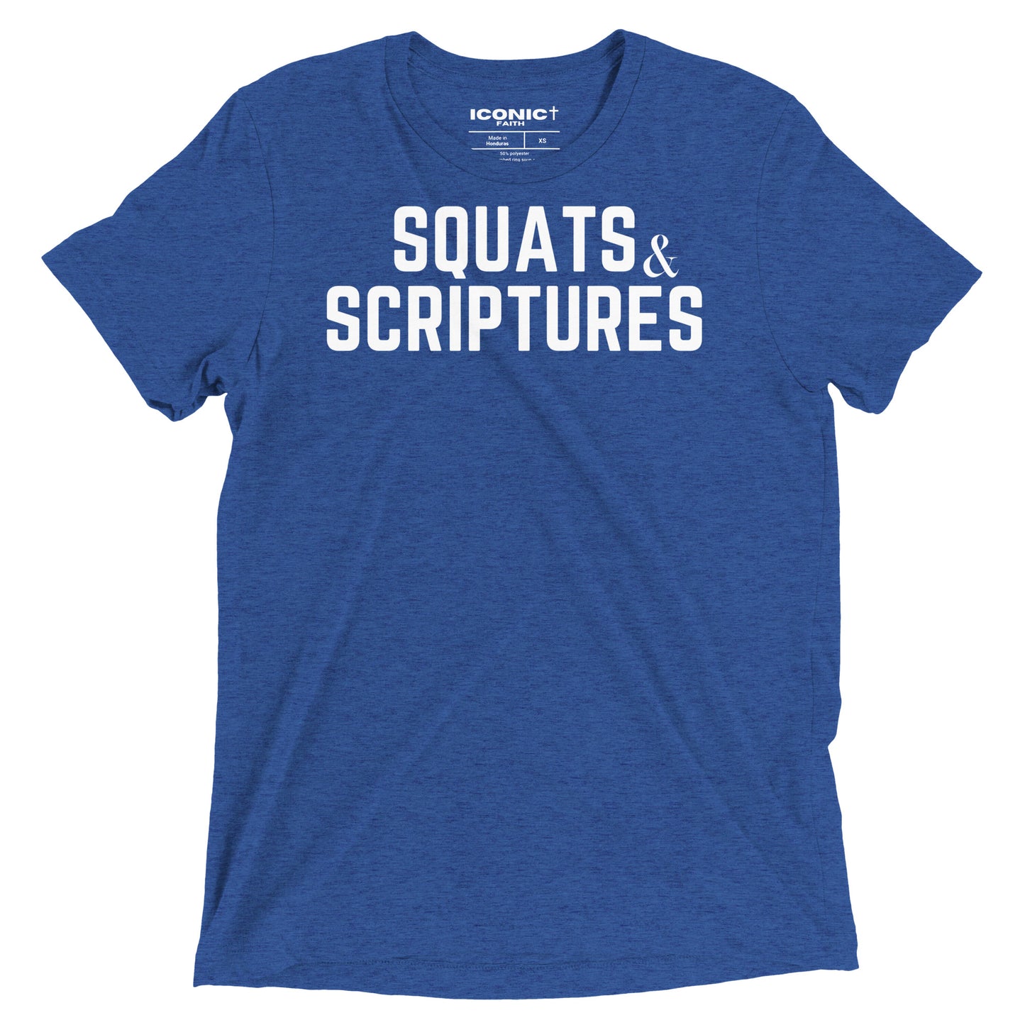 Squats & Scriptures Short sleeve t-shirt