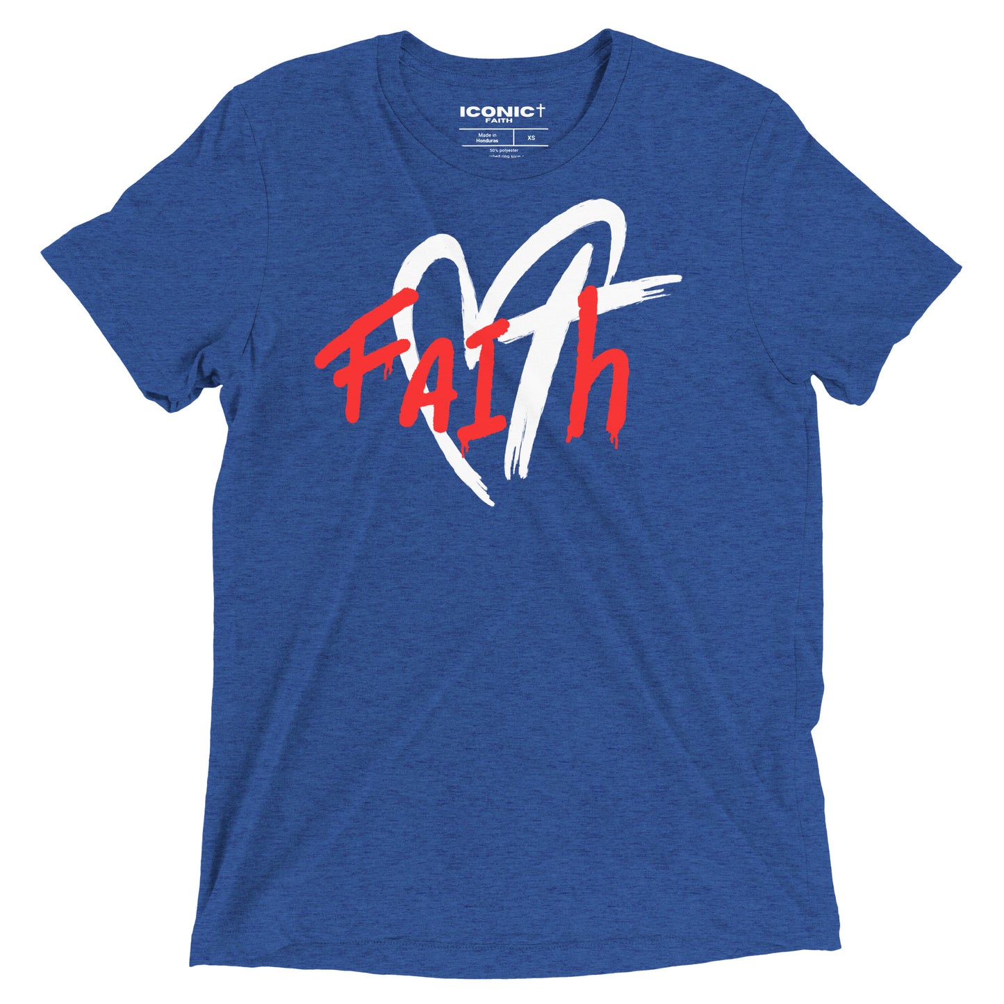 Faith Short Sleeve Tri-Blend t-shirt