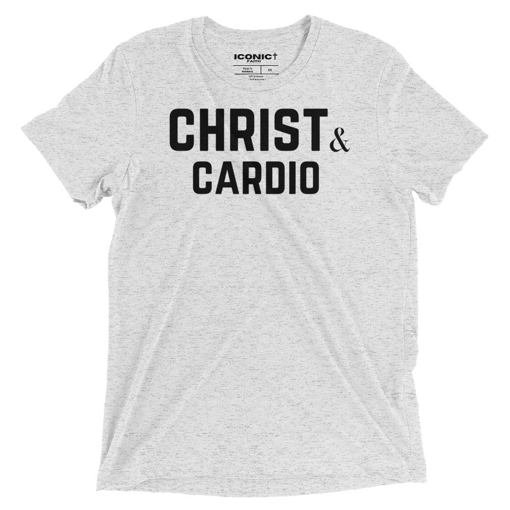 Christ & Cardio Short sleeve Tri-Blend t-shirt