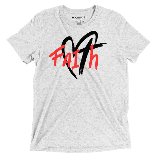 Faith Short Sleeve Tri-Blend t-shirt