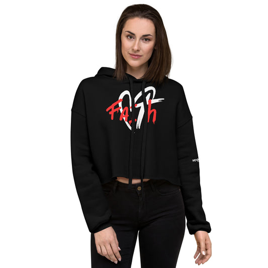 FAITH Women's Crop Hoodie