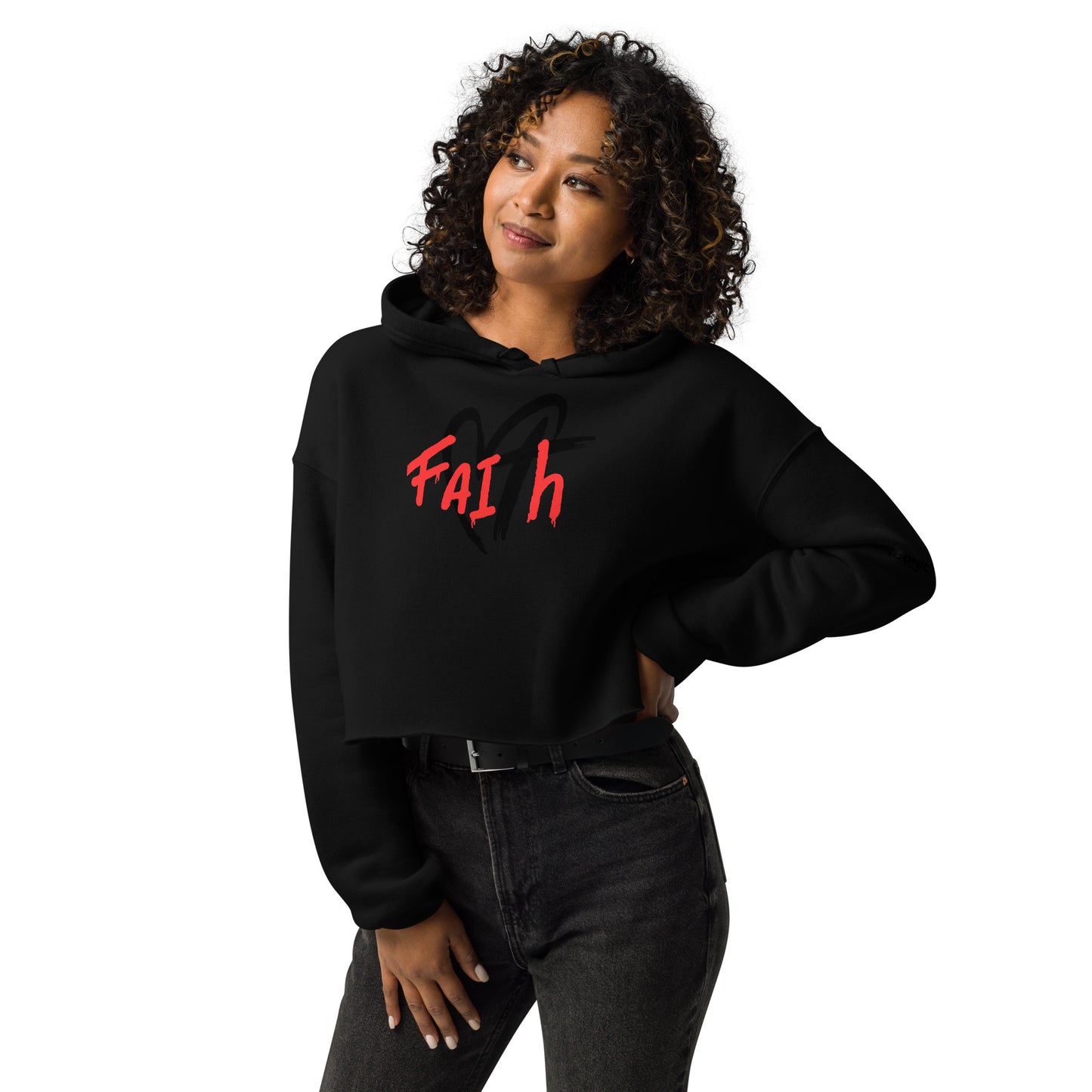 FAITH Women's Crop Hoodie