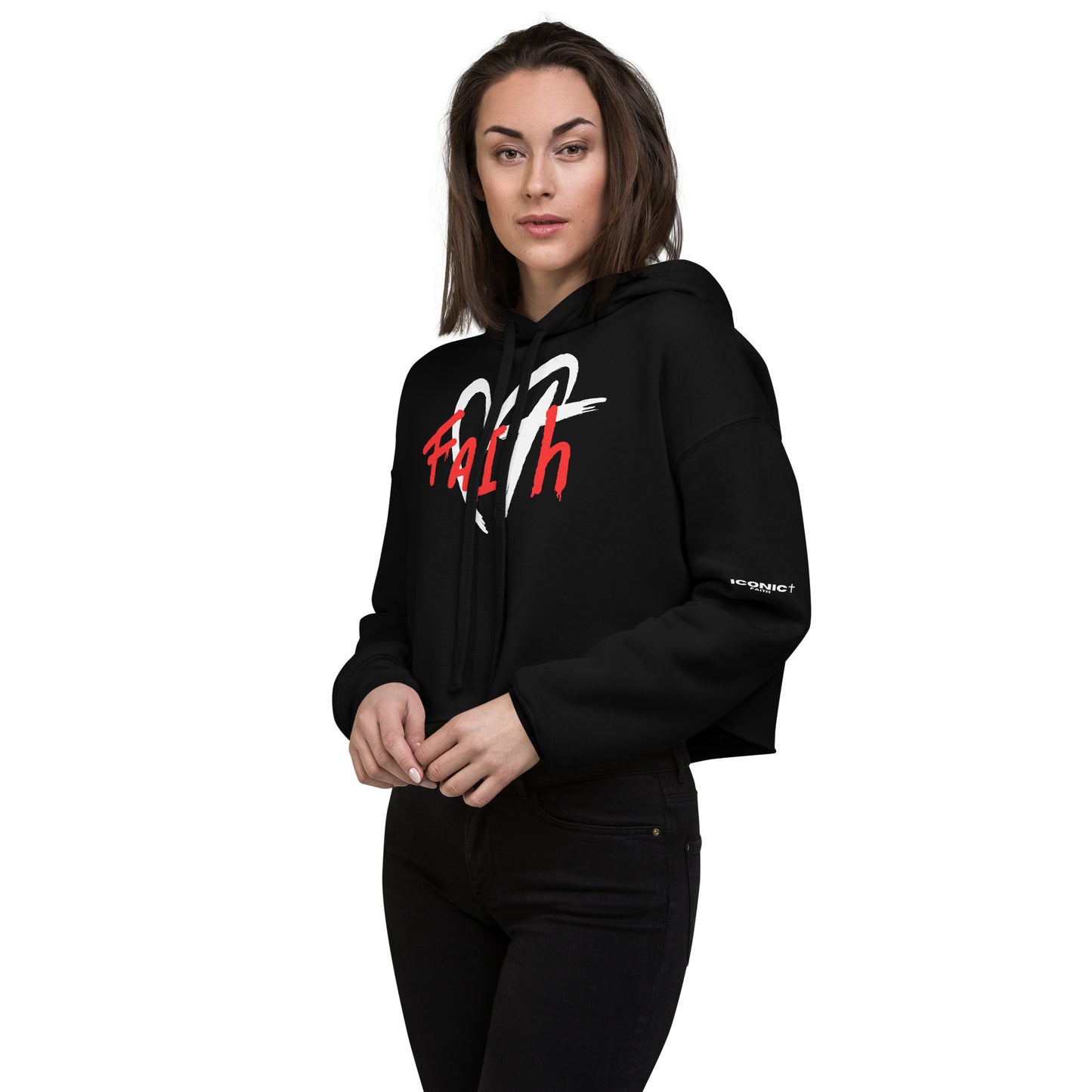 FAITH Women's Crop Hoodie