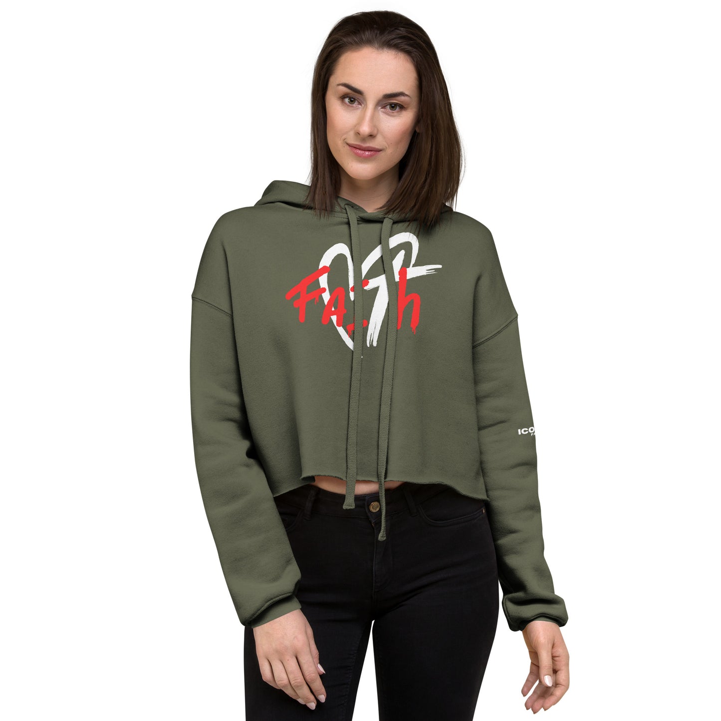 FAITH Women's Crop Hoodie