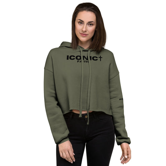 ICONIC Faith Crop Hoodie