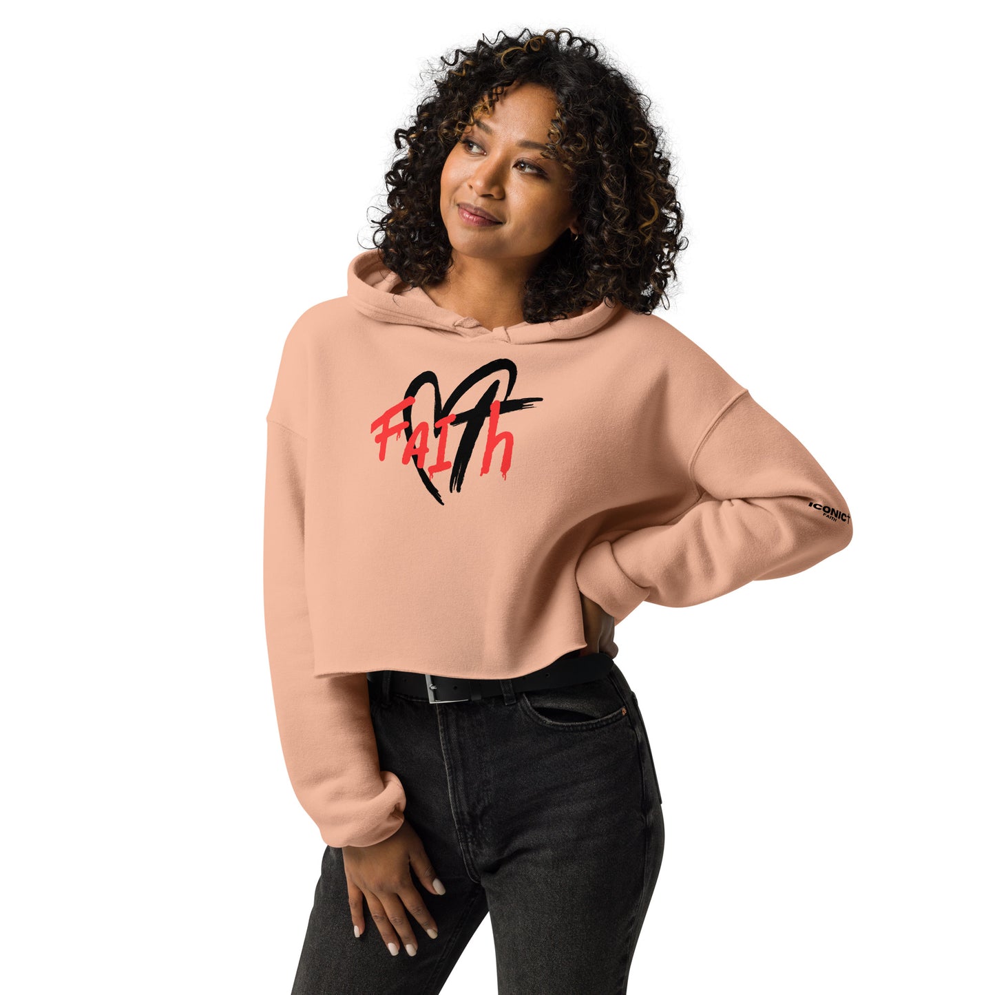 FAITH Women's Crop Hoodie