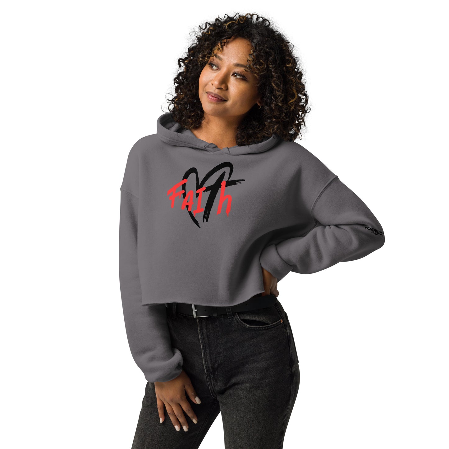 FAITH Women's Crop Hoodie