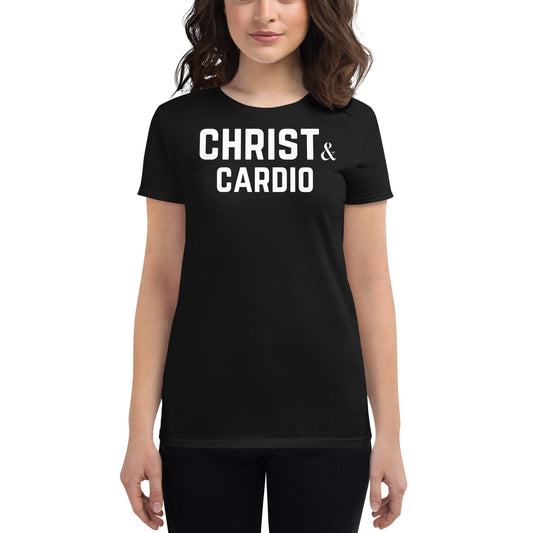 Christ and Cardio Women's short sleeve t-shirt