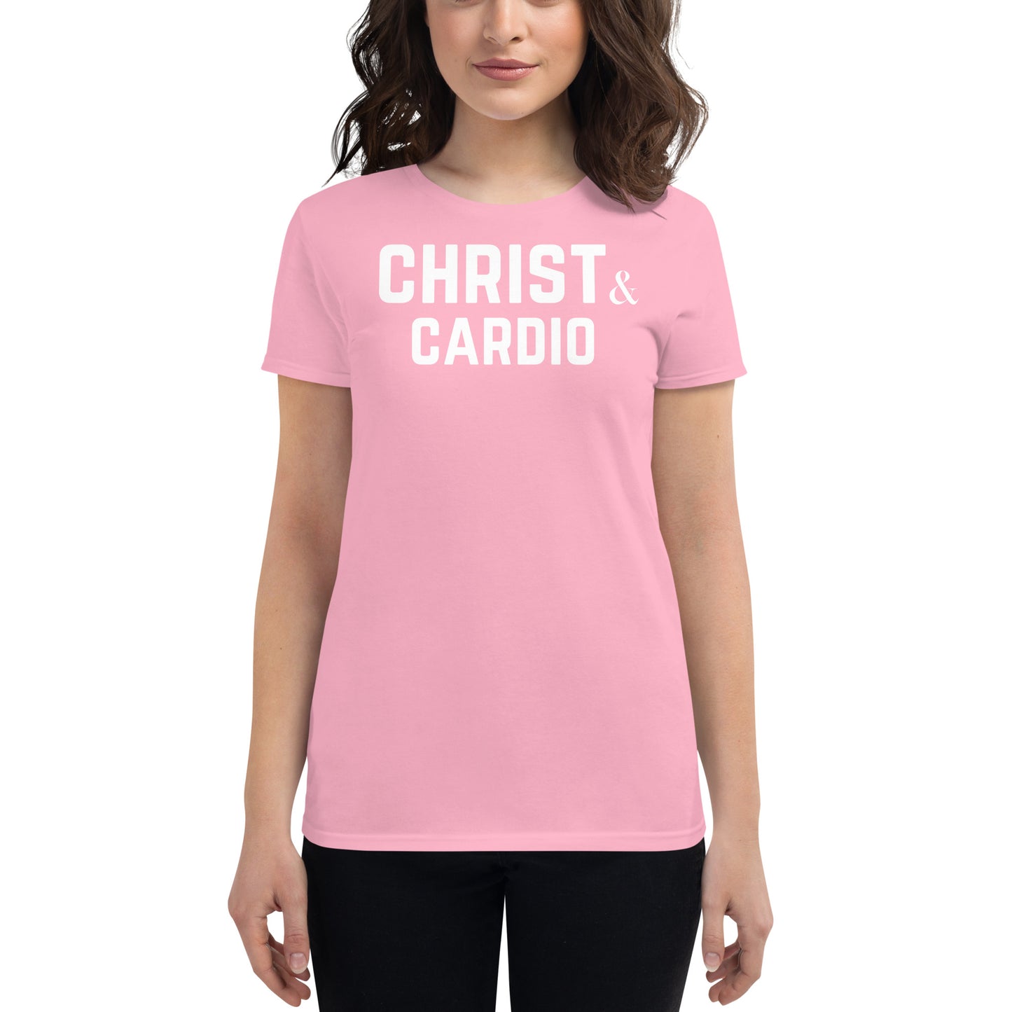 Christ and Cardio Women's short sleeve t-shirt