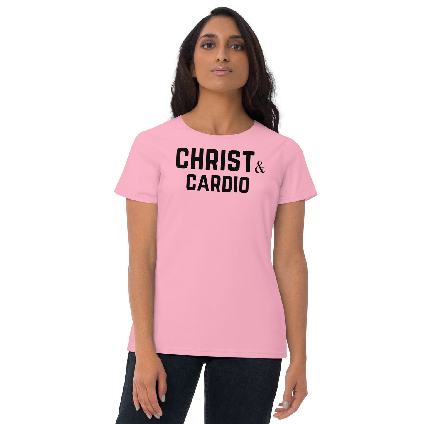 Christ and Cardio Women's short sleeve t-shirt