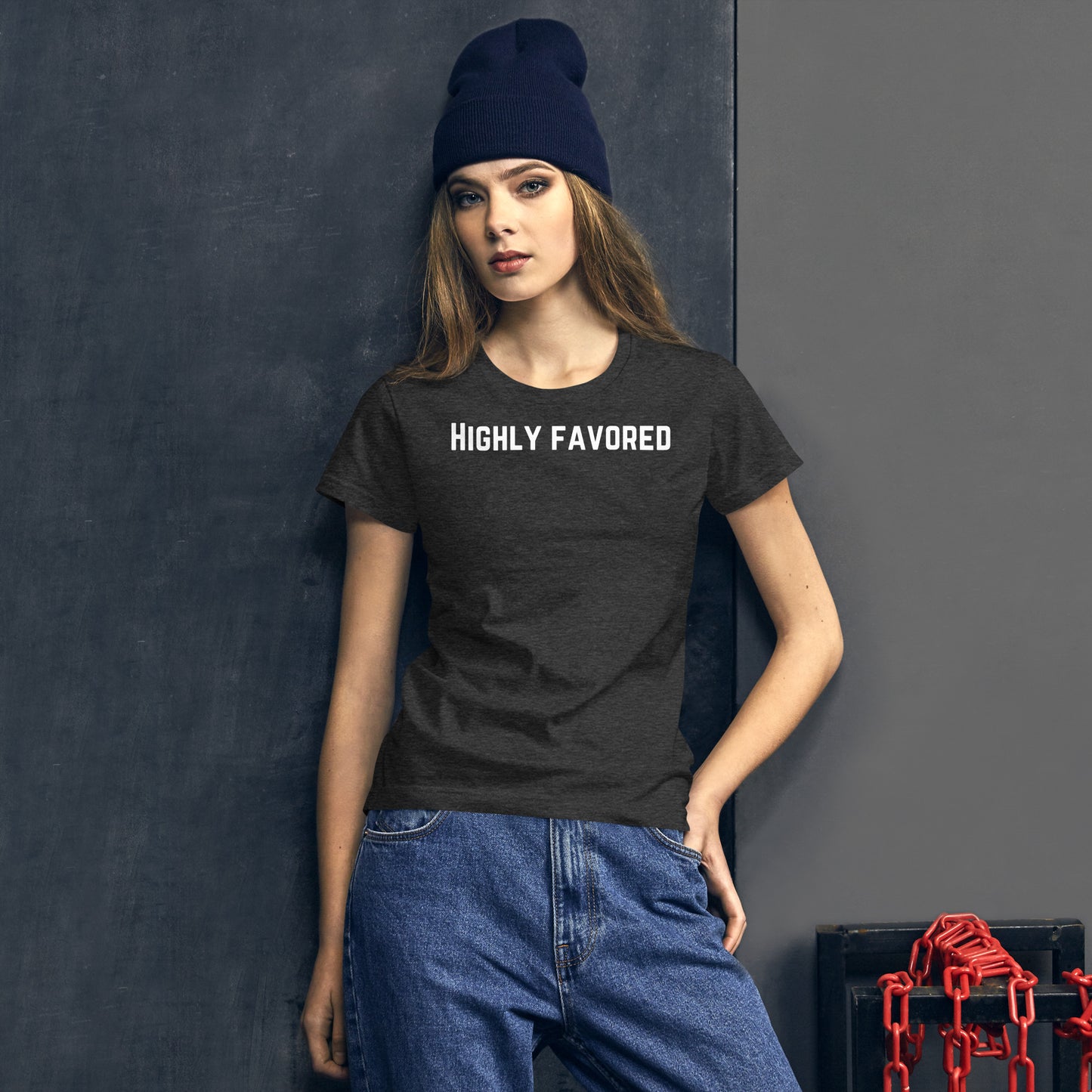 Highly Favored Women's short sleeve t-shirt