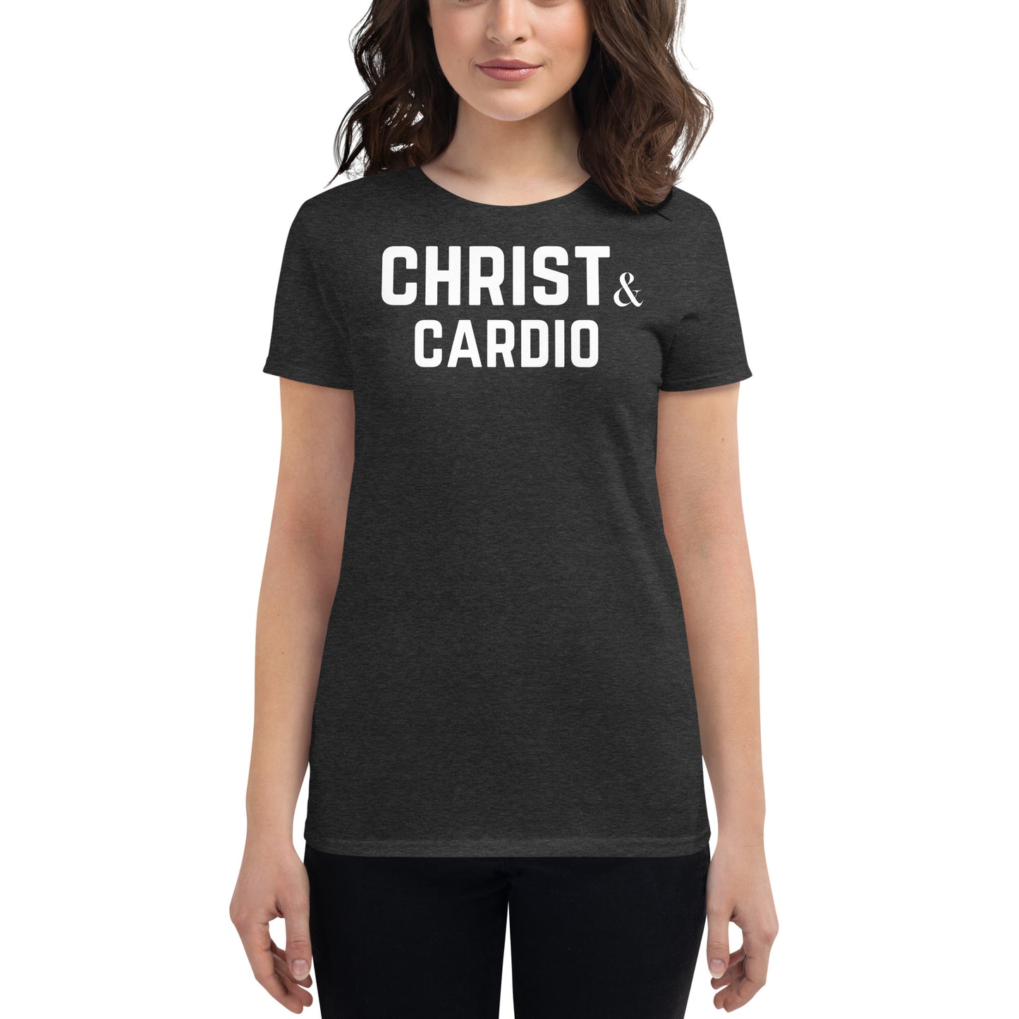 Christ and Cardio Women's short sleeve t-shirt