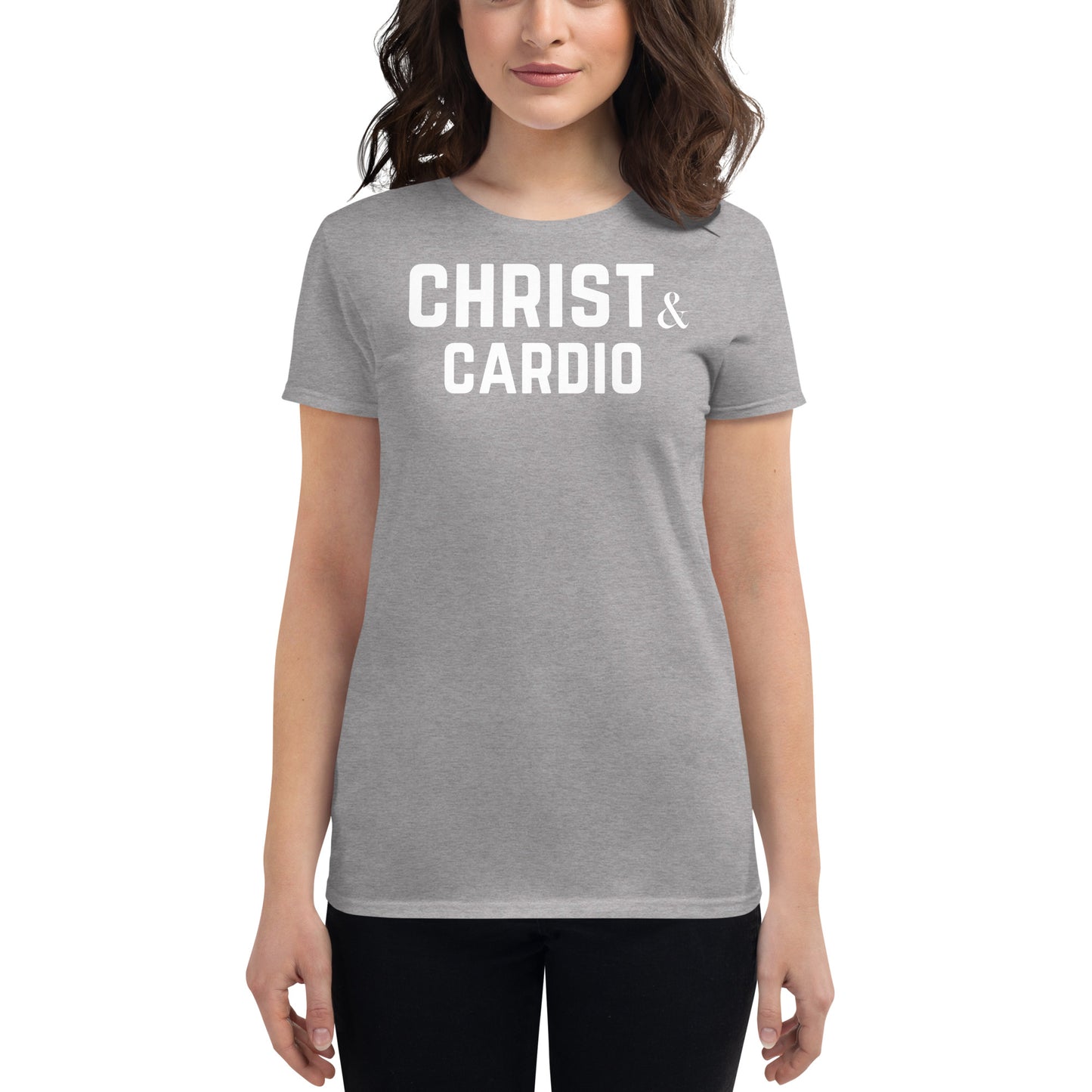 Christ and Cardio Women's short sleeve t-shirt