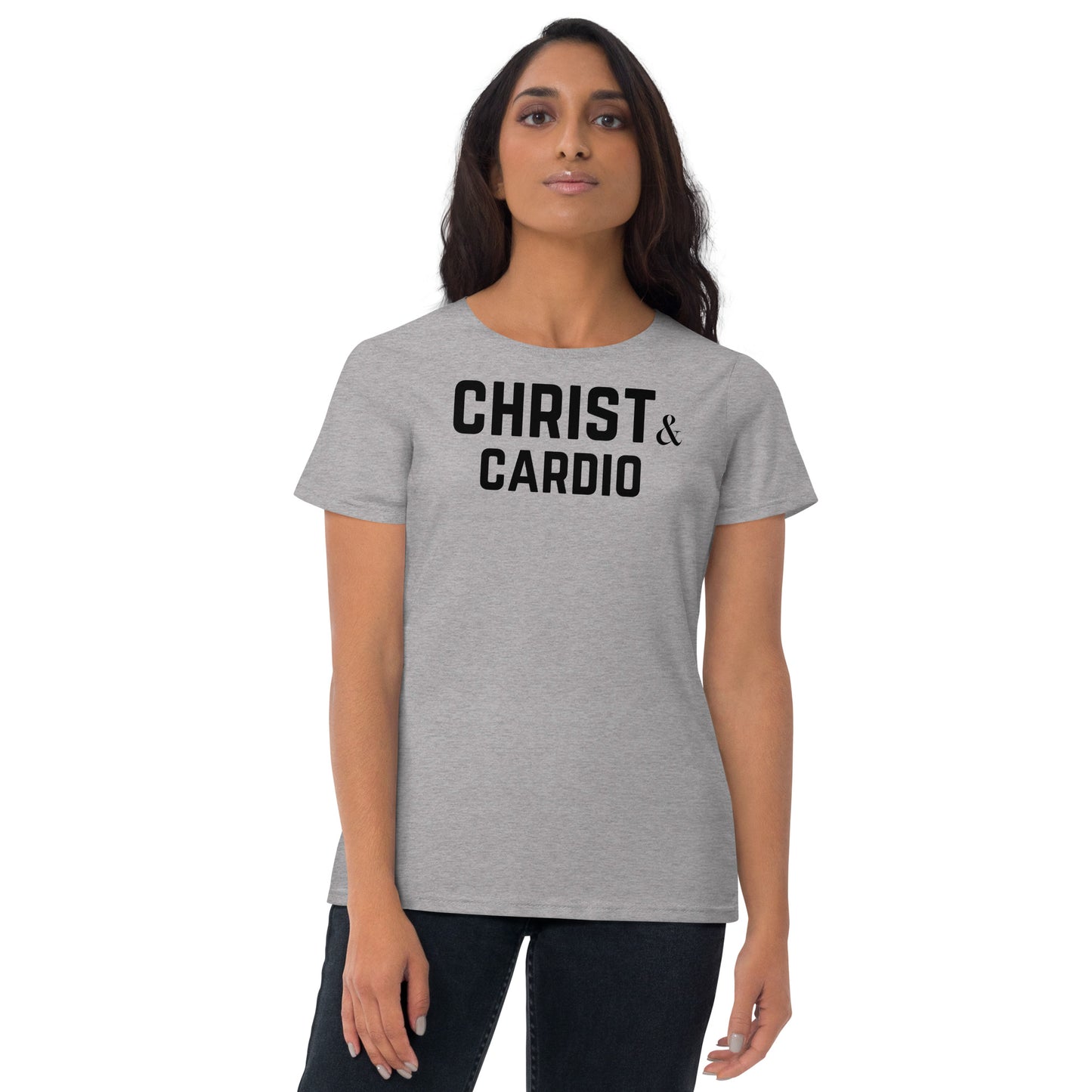 Christ and Cardio Women's short sleeve t-shirt