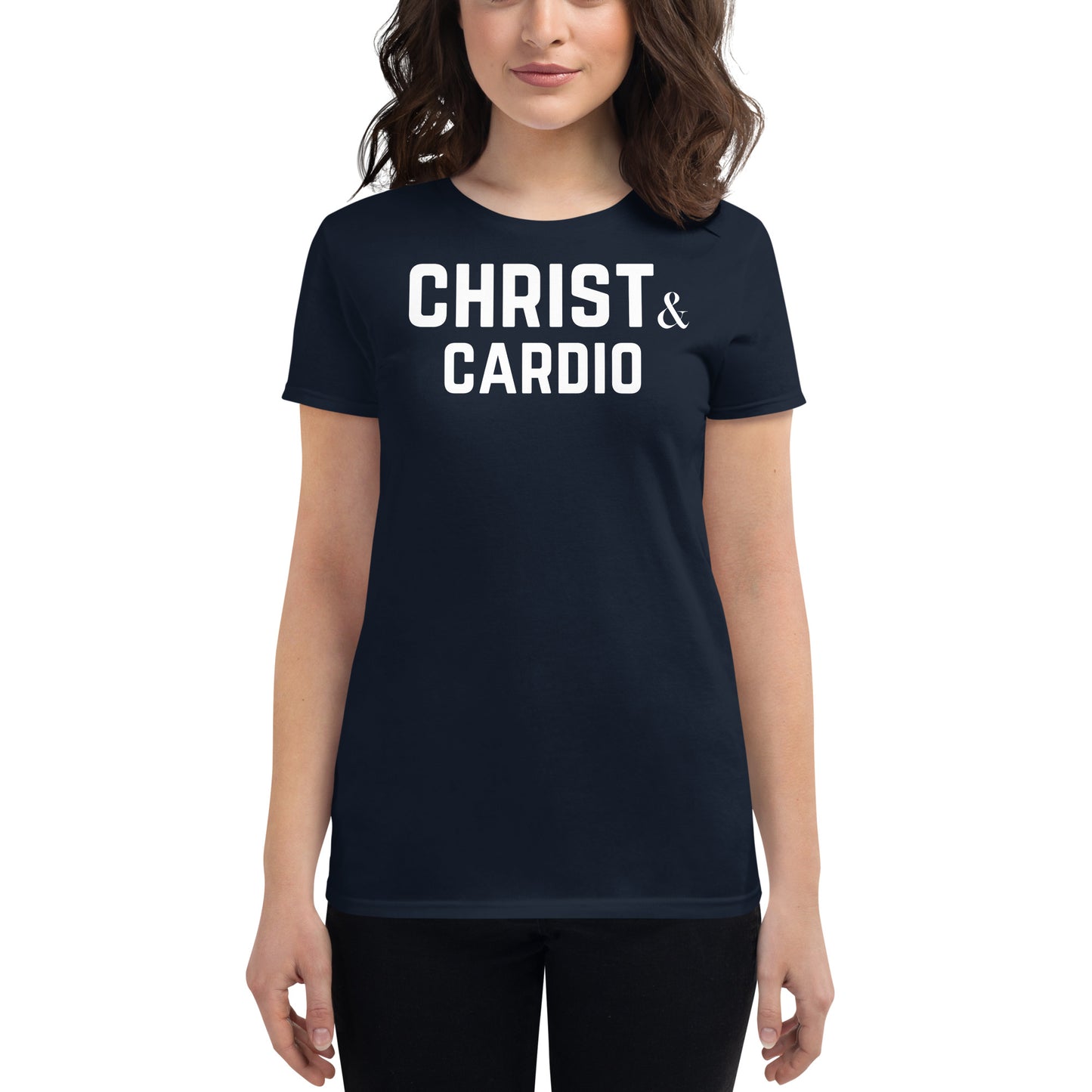 Christ and Cardio Women's short sleeve t-shirt