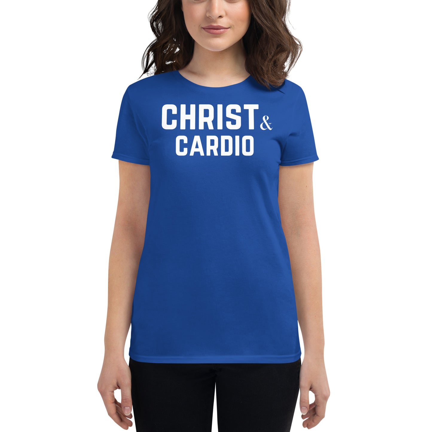 Christ and Cardio Women's short sleeve t-shirt