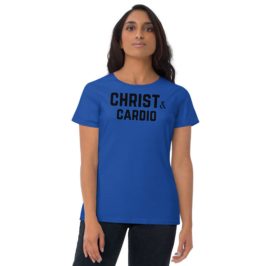 Christ and Cardio Women's short sleeve t-shirt