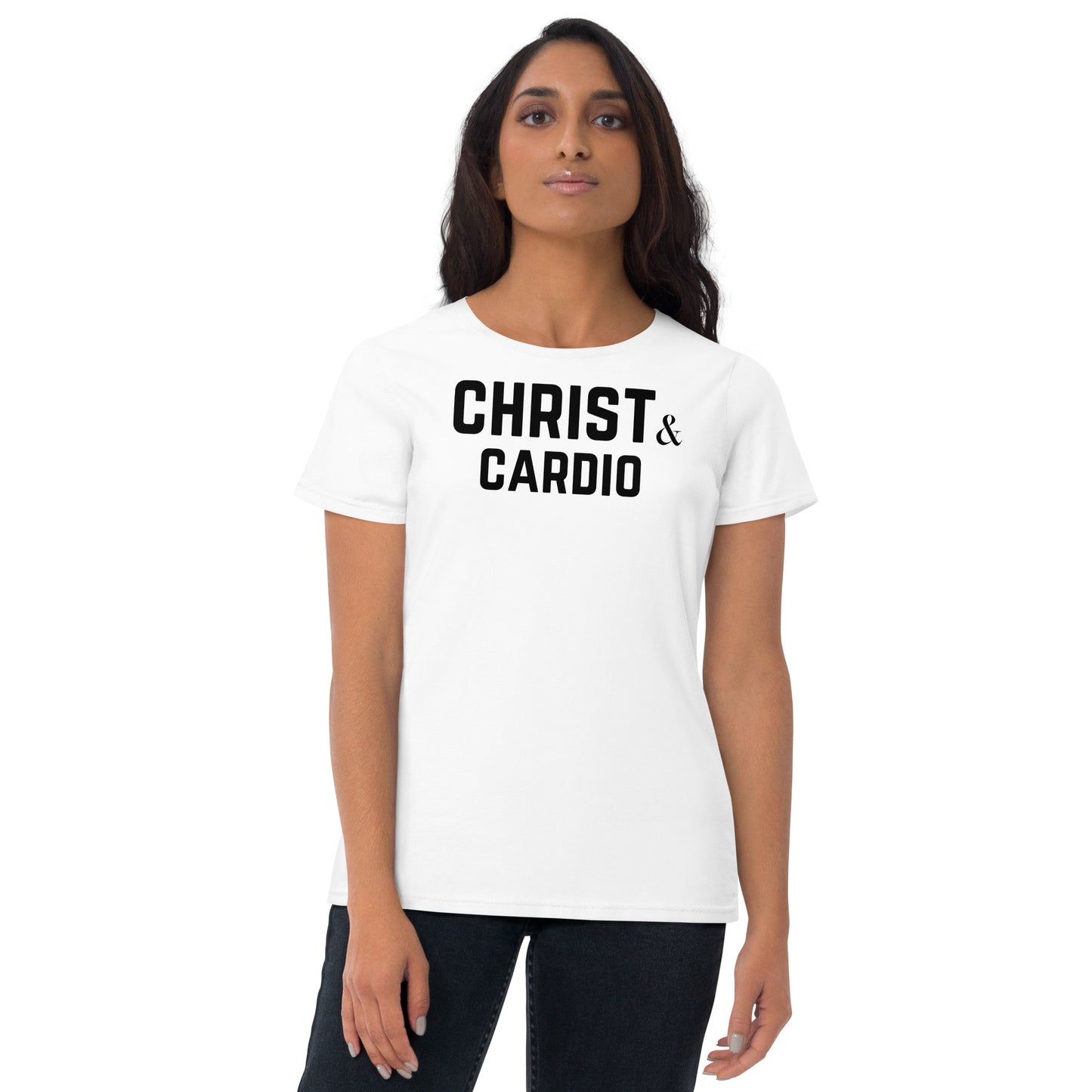 Christ and Cardio Women's short sleeve t-shirt