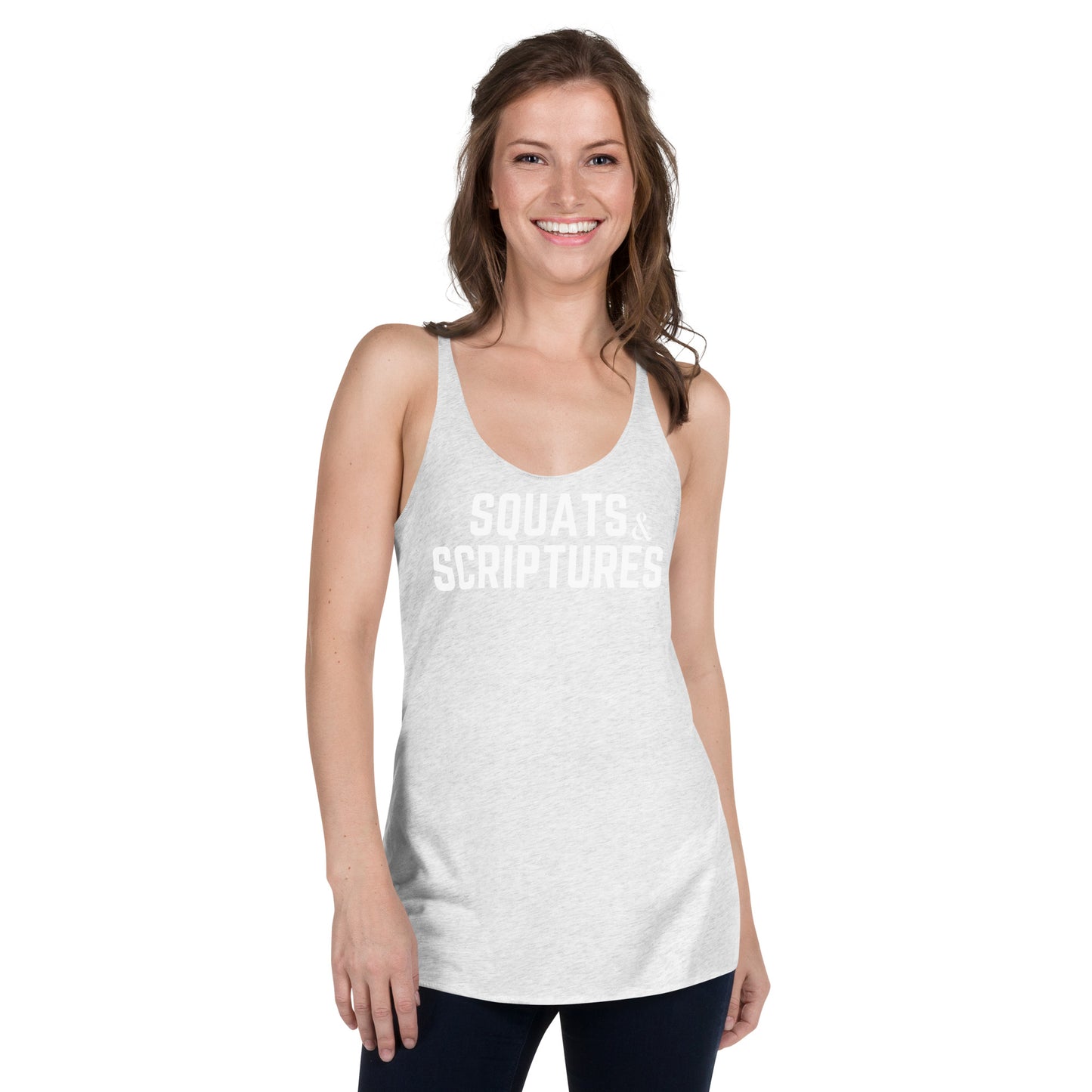 Squats & Scriptures Women's Racerback Tank