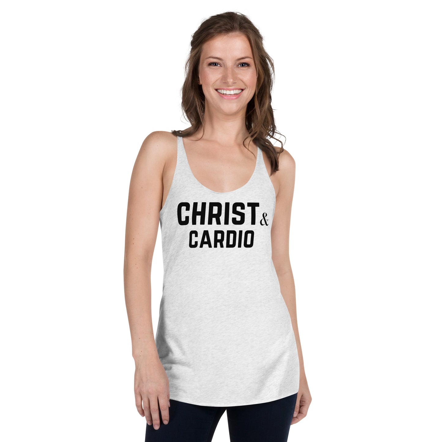 Christ & Cardio Women's Racerback Tank