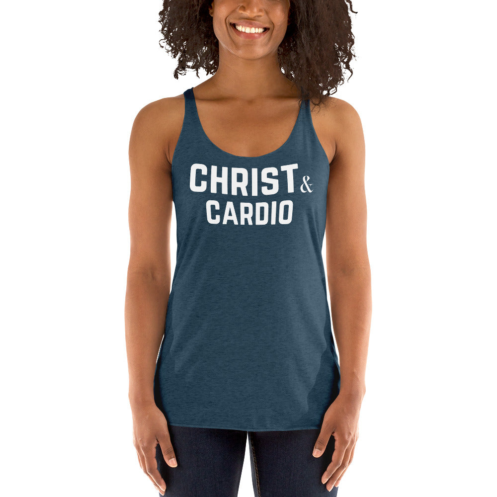 Christ & Cardio Women's Racerback Tank