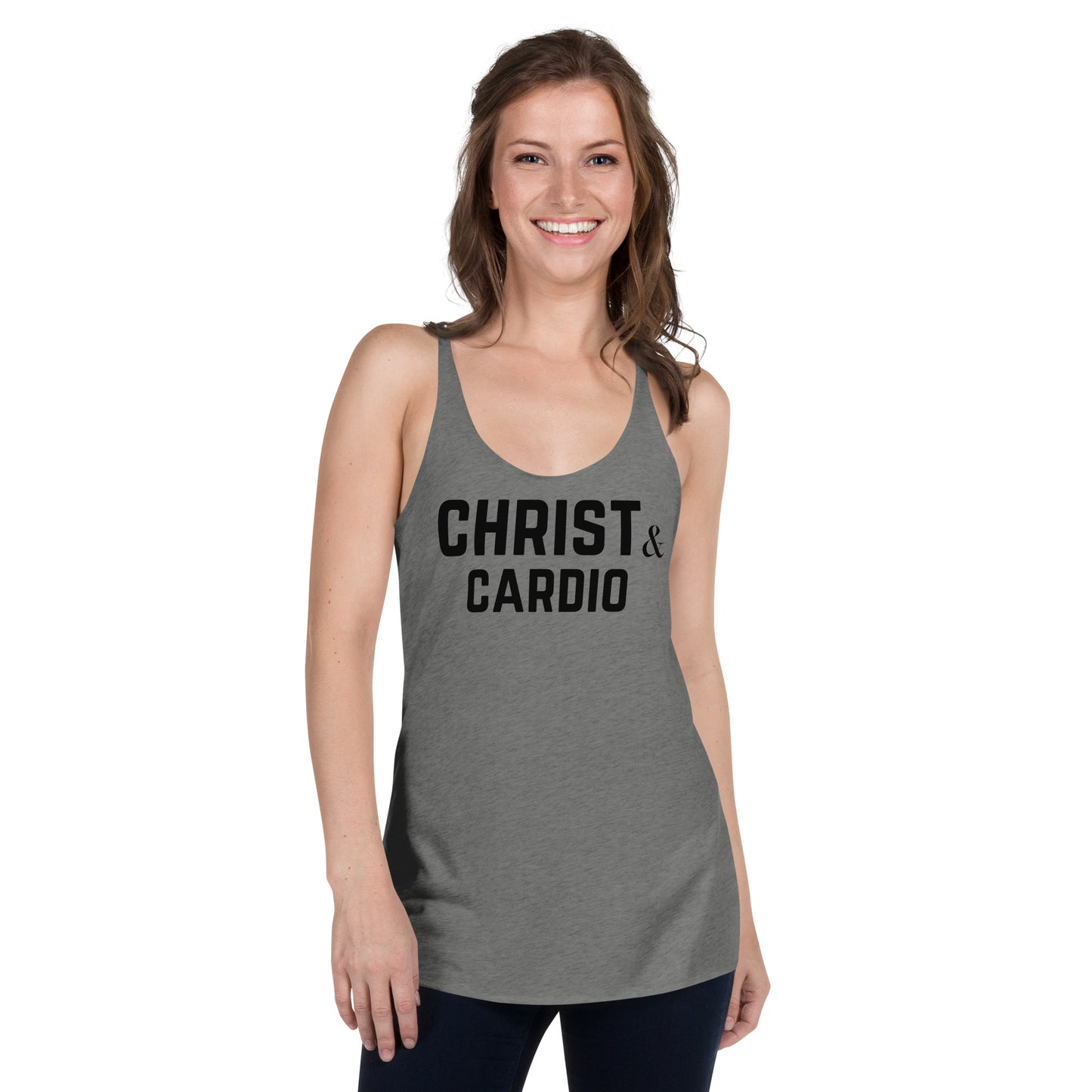 Christ & Cardio Women's Racerback Tank