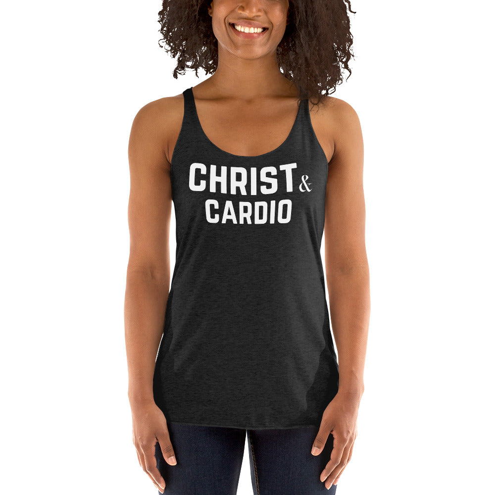 Christ & Cardio Women's Racerback Tank