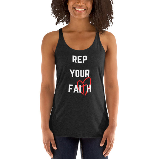 Rep Your Faith Women's Racerback Tank