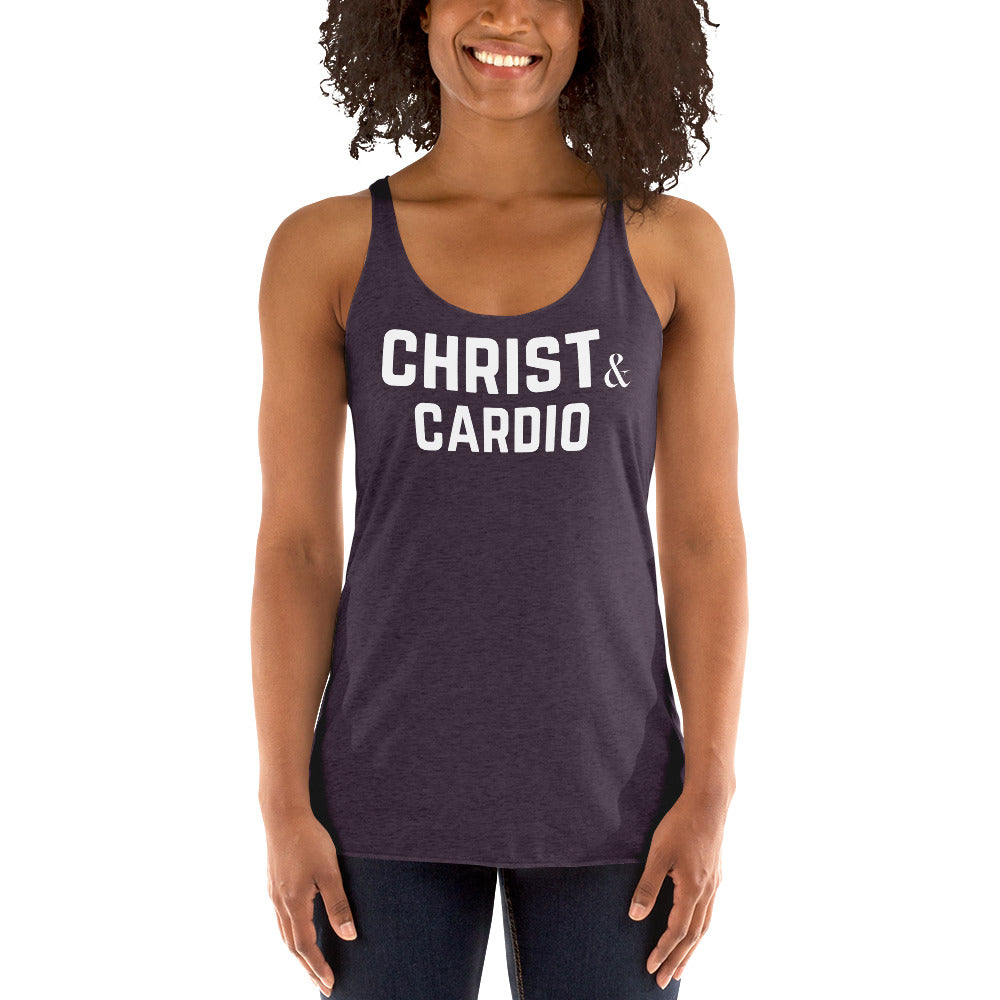 Christ & Cardio Women's Racerback Tank