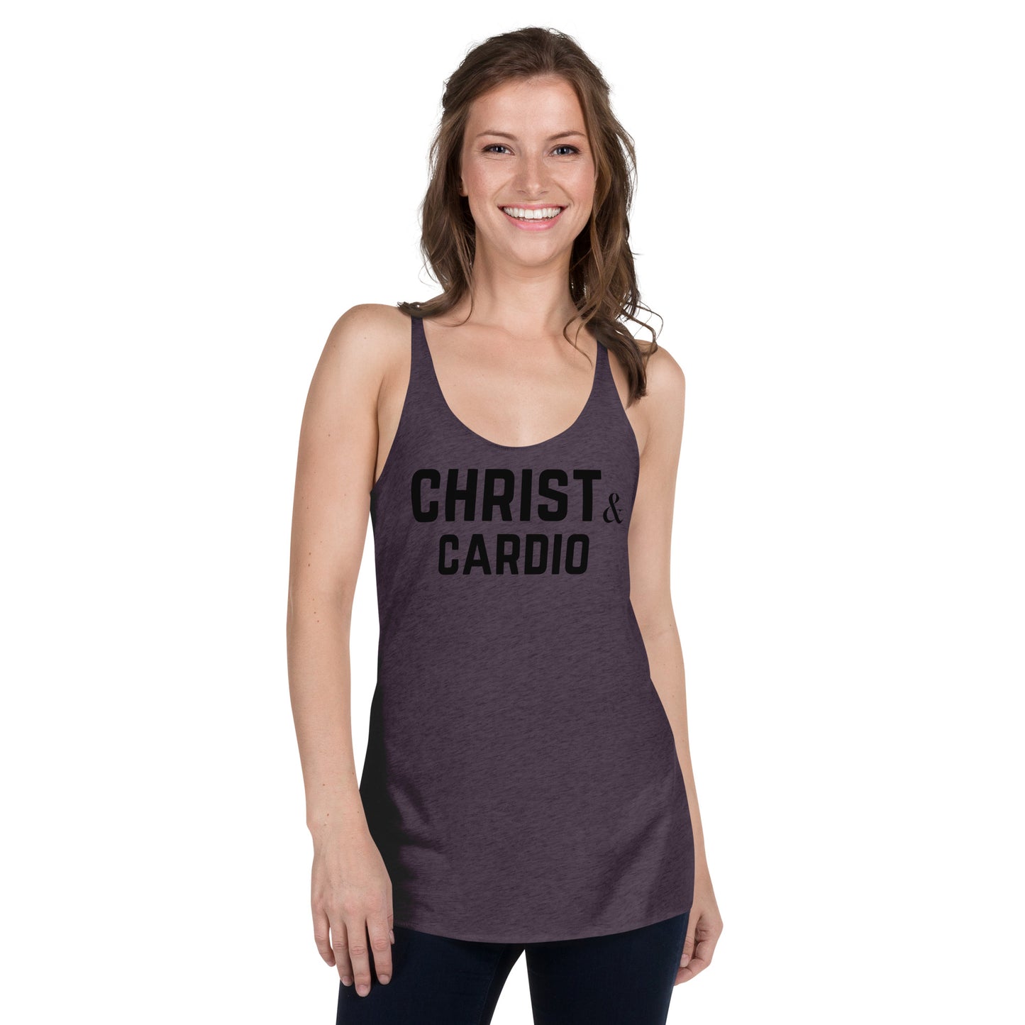 Christ & Cardio Women's Racerback Tank