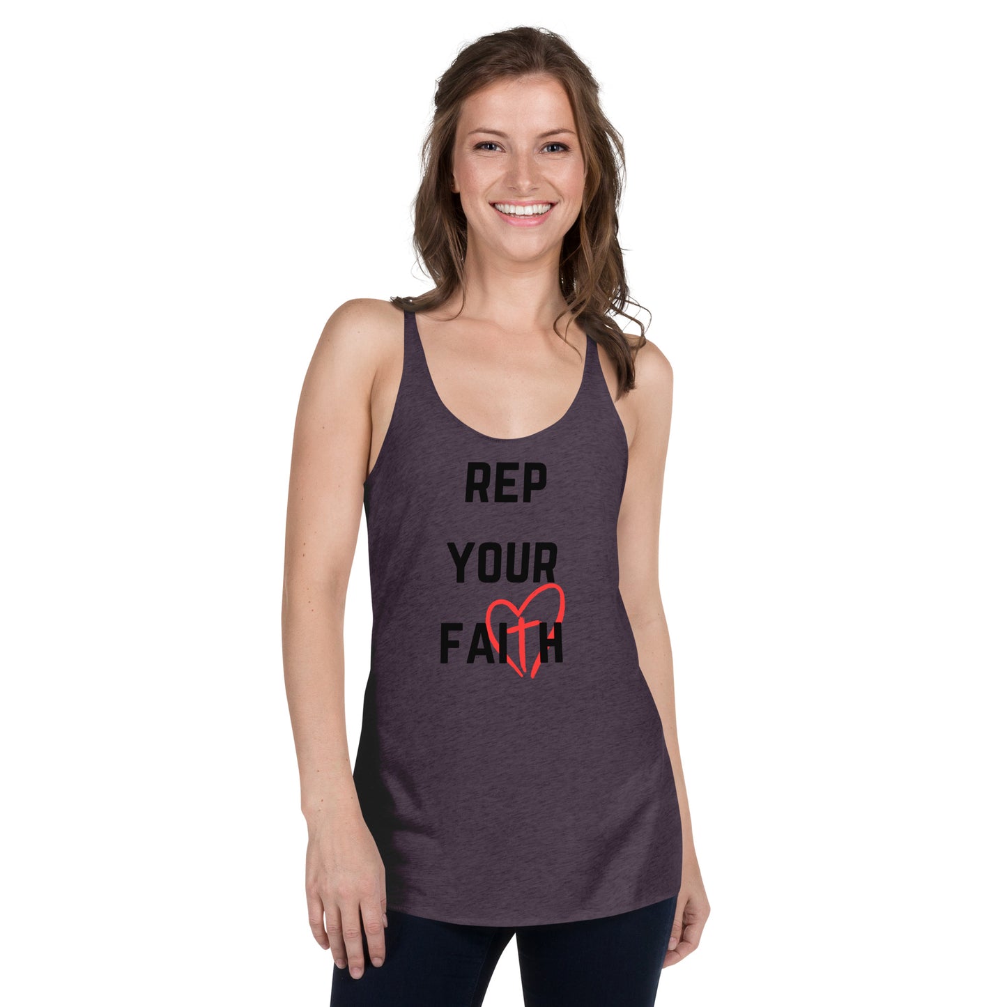 Rep Your Faith Women's Racerback Tank