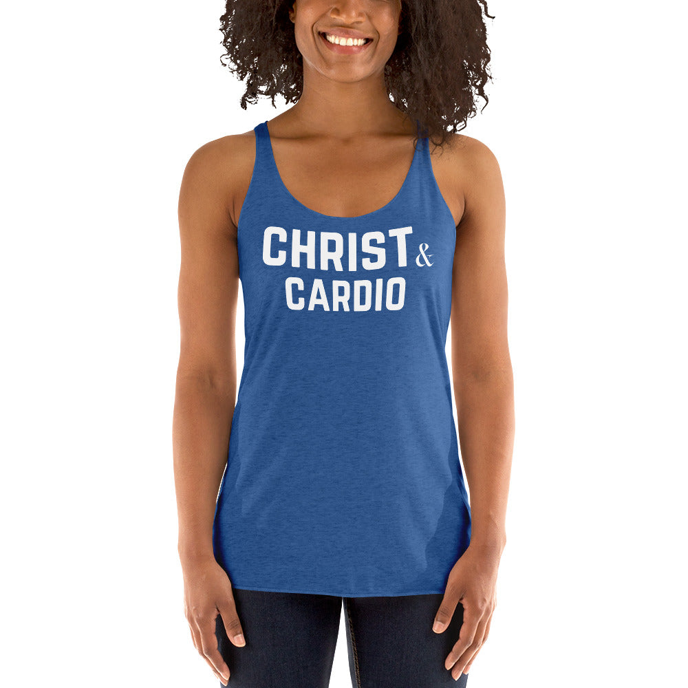 Christ & Cardio Women's Racerback Tank