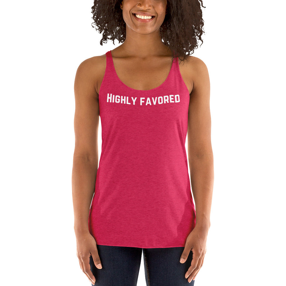 Highly Favored Women's Racerback Tank