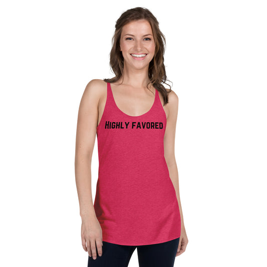 Highly Favored Women's Racerback Tank