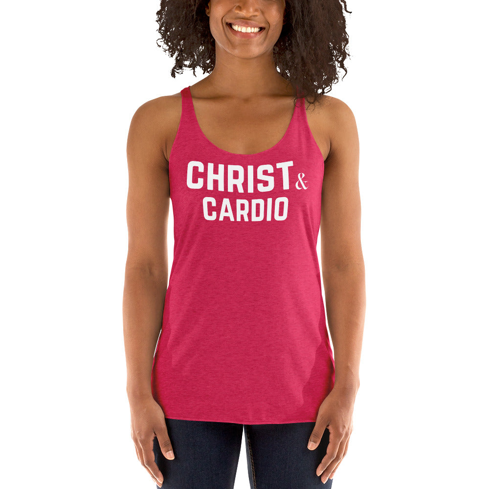 Christ & Cardio Women's Racerback Tank