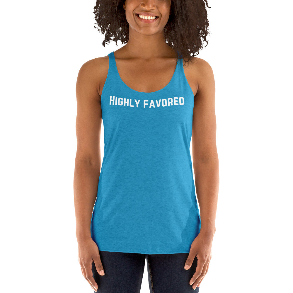 Highly Favored Women's Racerback Tank