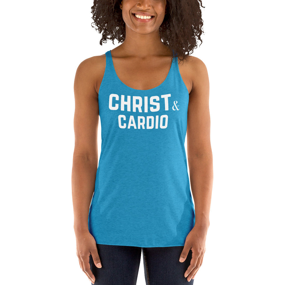 Christ & Cardio Women's Racerback Tank