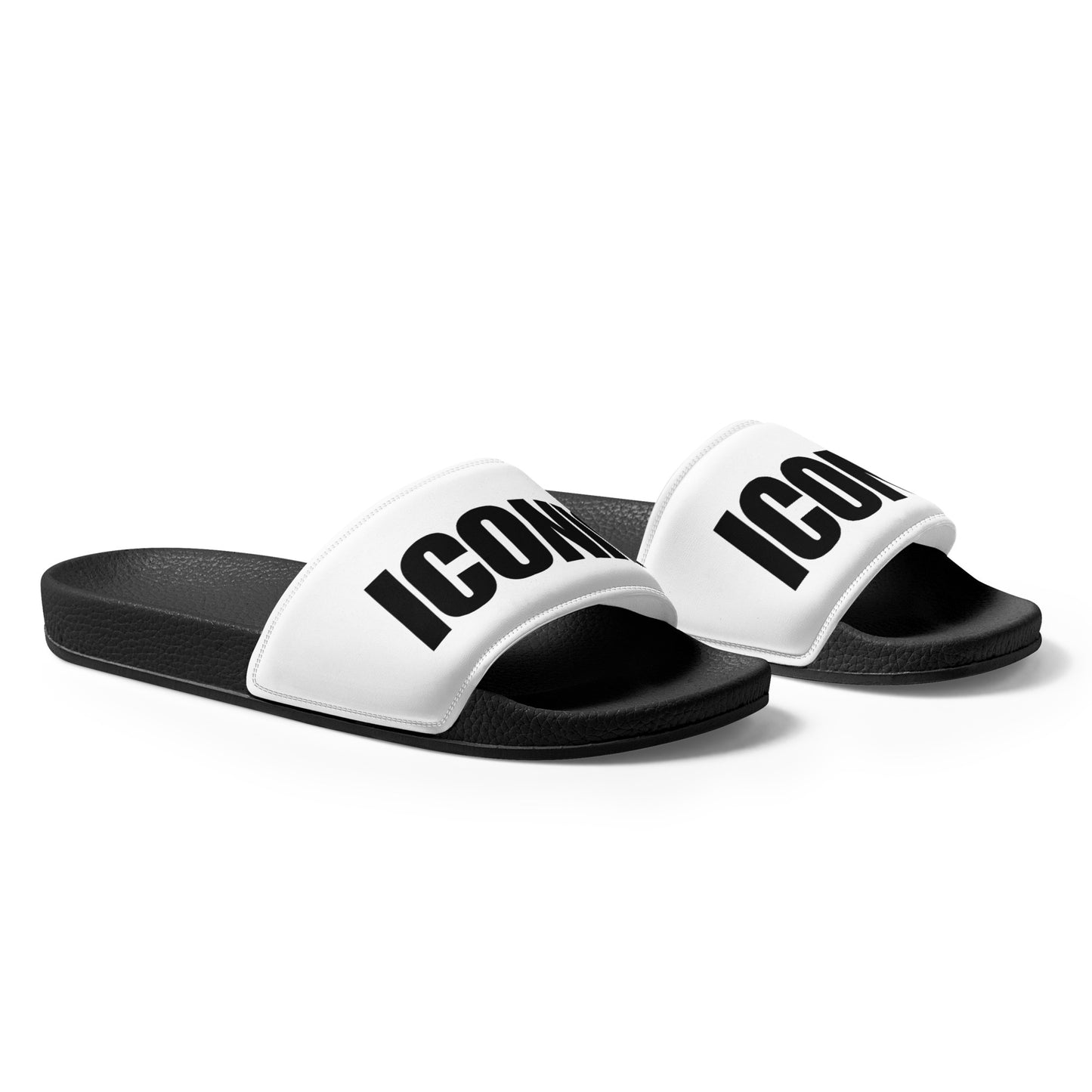 ICONIC Women's Slides (Black Logo)