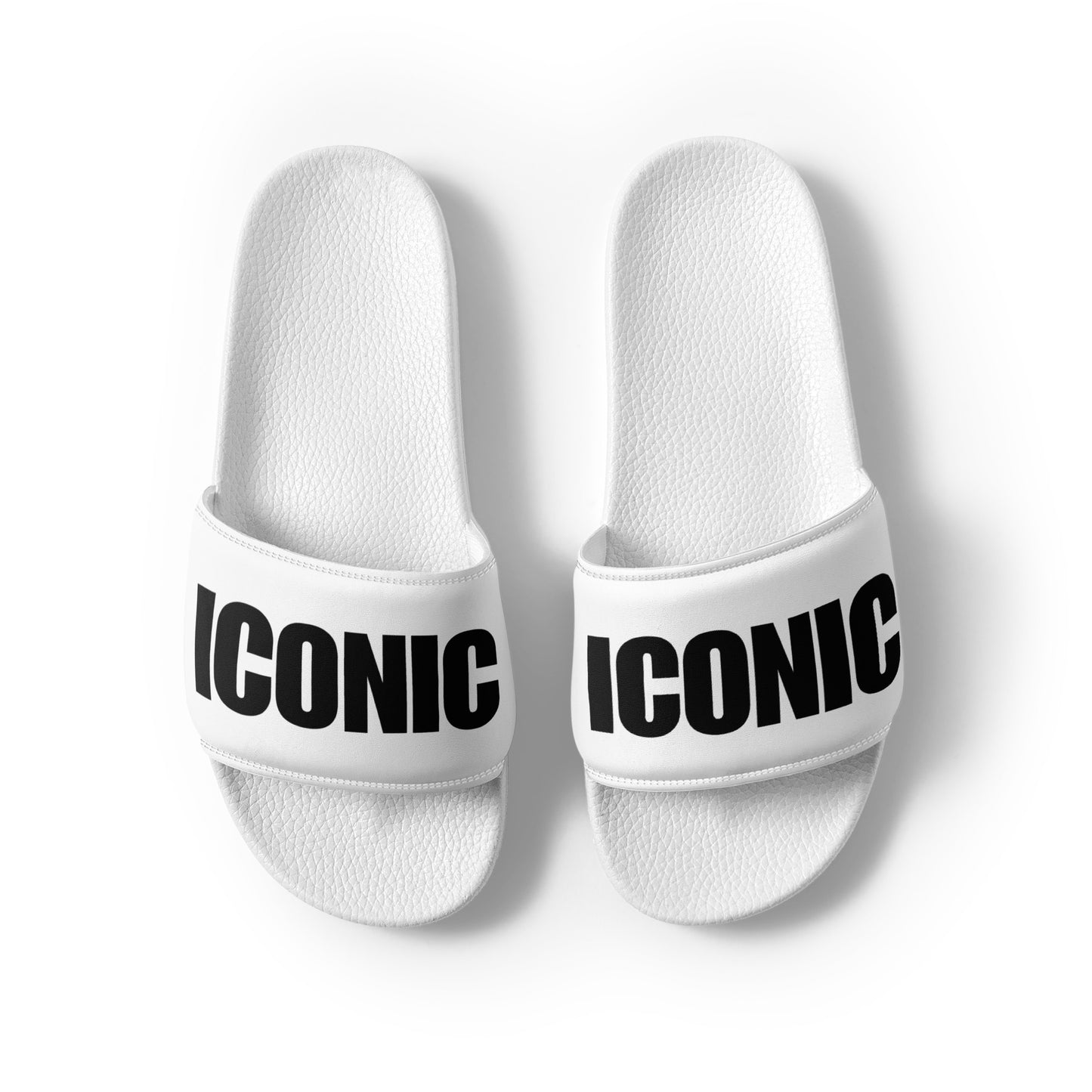 ICONIC Women's Slides (Black Logo)