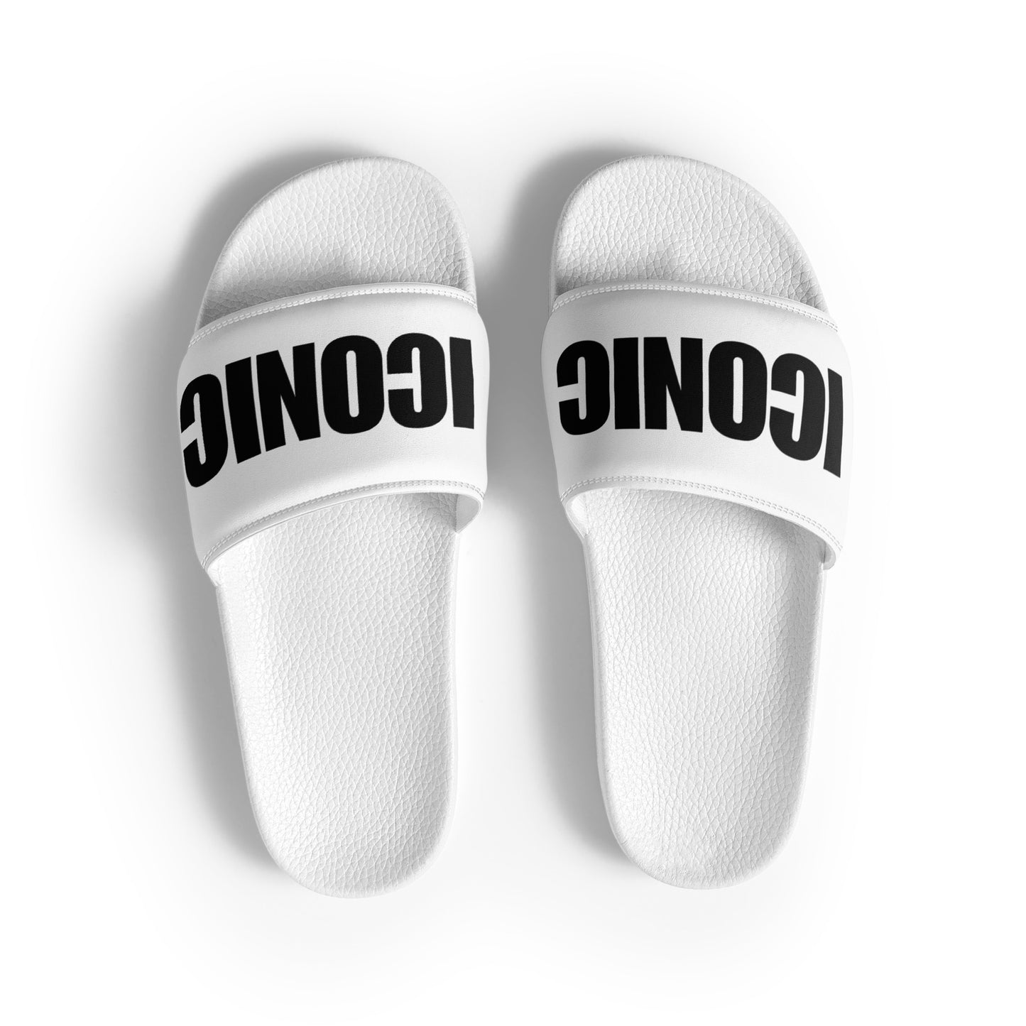 ICONIC Women's Slides (Black Logo)