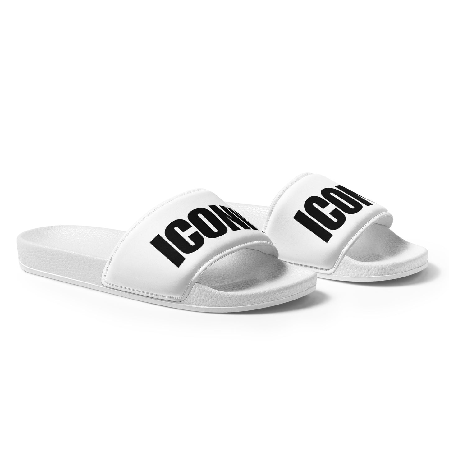 ICONIC Women's Slides (Black Logo)