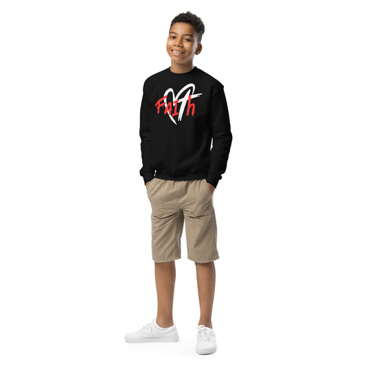 FAITH Youth Unisex crewneck sweatshirt