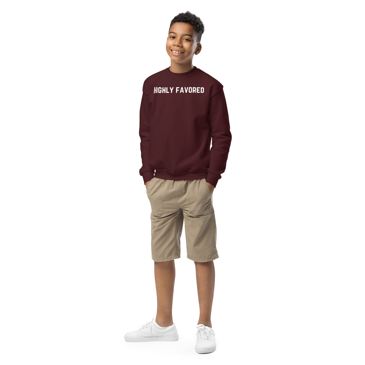 Highly Favored Youth crewneck sweatshirt