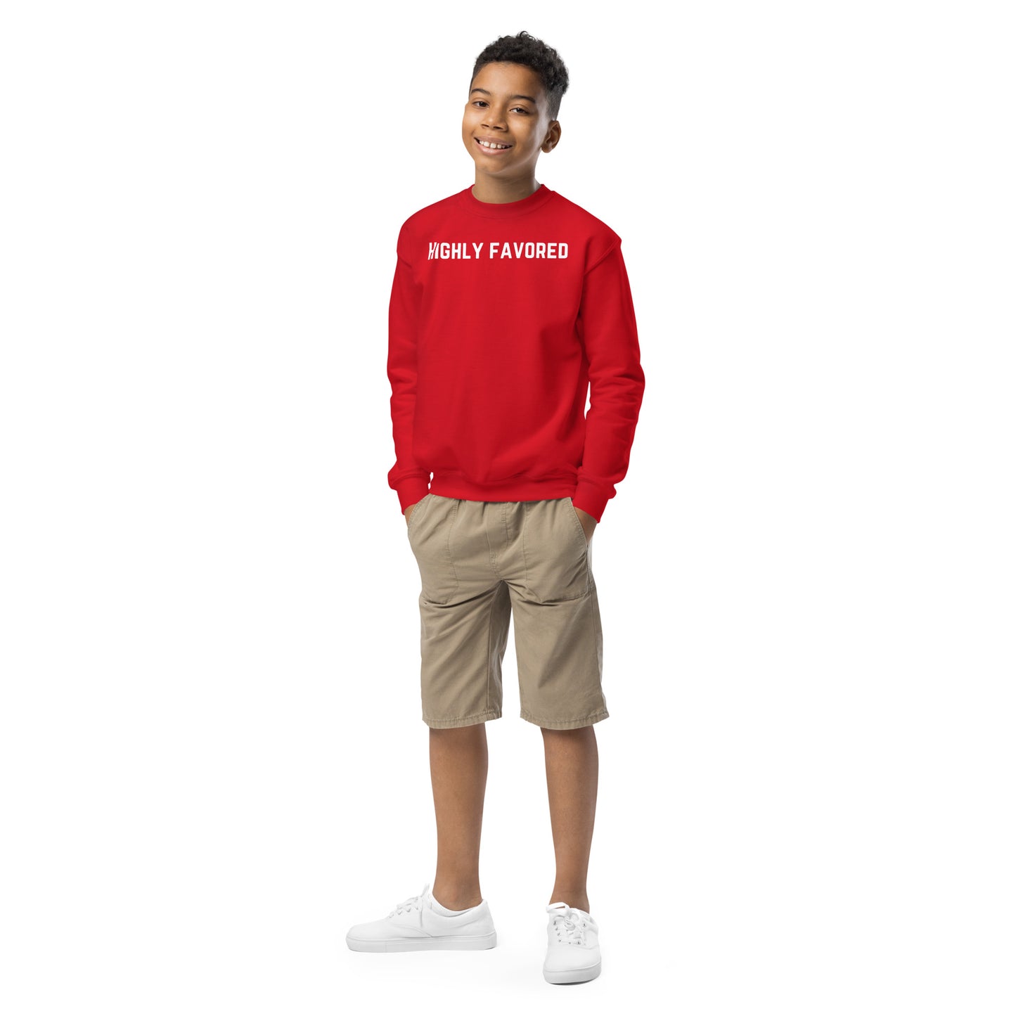 Highly Favored Youth crewneck sweatshirt